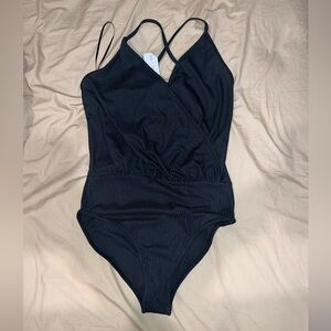 NWT black bodysuit